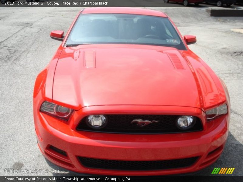 Race Red / Charcoal Black 2013 Ford Mustang GT Coupe