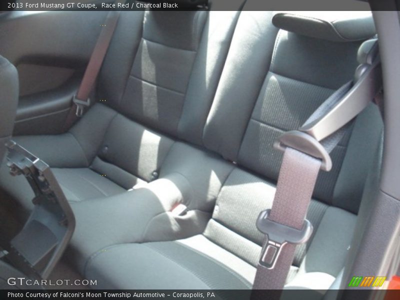 Rear Seat of 2013 Mustang GT Coupe