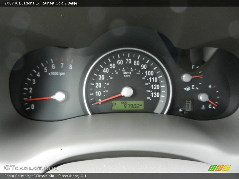 Sunset Gold / Beige 2007 Kia Sedona LX