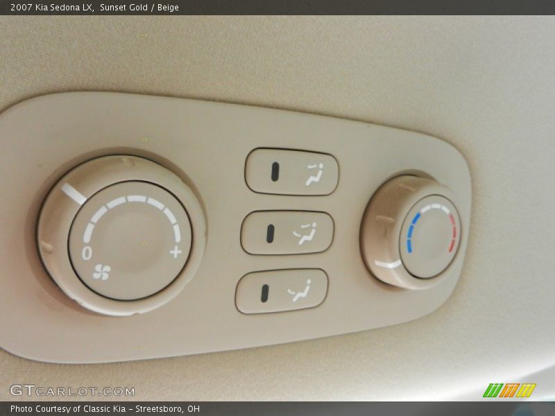 Sunset Gold / Beige 2007 Kia Sedona LX