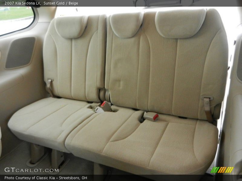 Sunset Gold / Beige 2007 Kia Sedona LX