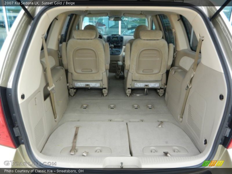 Sunset Gold / Beige 2007 Kia Sedona LX