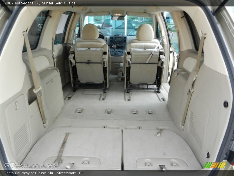 Sunset Gold / Beige 2007 Kia Sedona LX