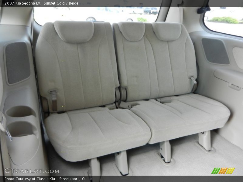 Sunset Gold / Beige 2007 Kia Sedona LX