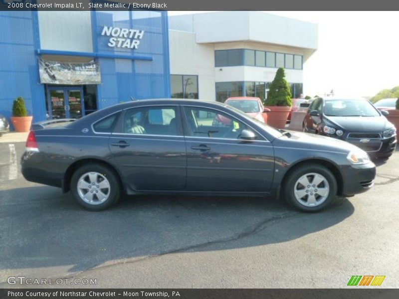 Slate Metallic / Ebony Black 2008 Chevrolet Impala LT