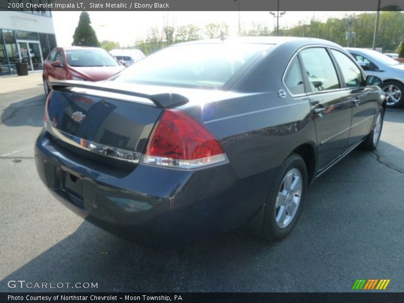 Slate Metallic / Ebony Black 2008 Chevrolet Impala LT