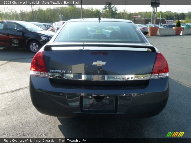 Slate Metallic / Ebony Black 2008 Chevrolet Impala LT