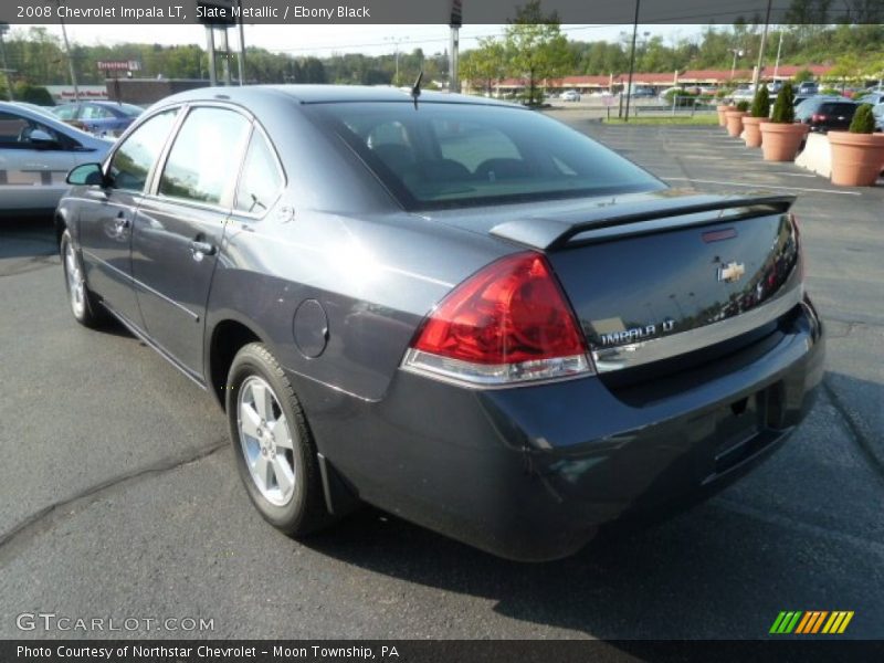 Slate Metallic / Ebony Black 2008 Chevrolet Impala LT