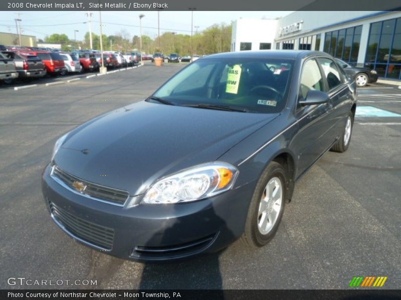 Slate Metallic / Ebony Black 2008 Chevrolet Impala LT