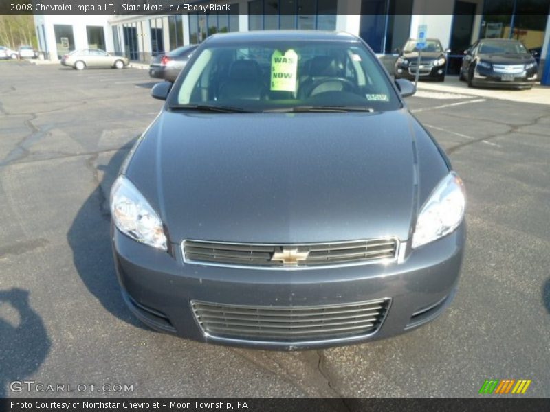 Slate Metallic / Ebony Black 2008 Chevrolet Impala LT