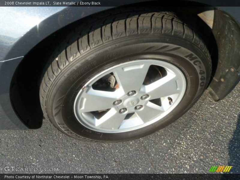 Slate Metallic / Ebony Black 2008 Chevrolet Impala LT