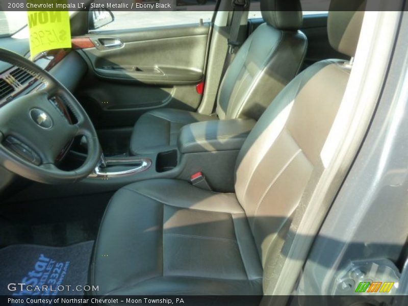 Slate Metallic / Ebony Black 2008 Chevrolet Impala LT