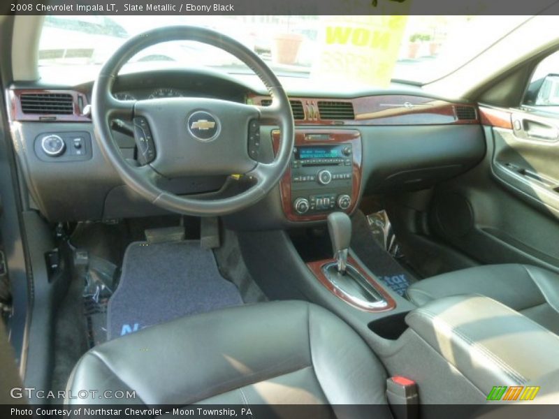 Slate Metallic / Ebony Black 2008 Chevrolet Impala LT