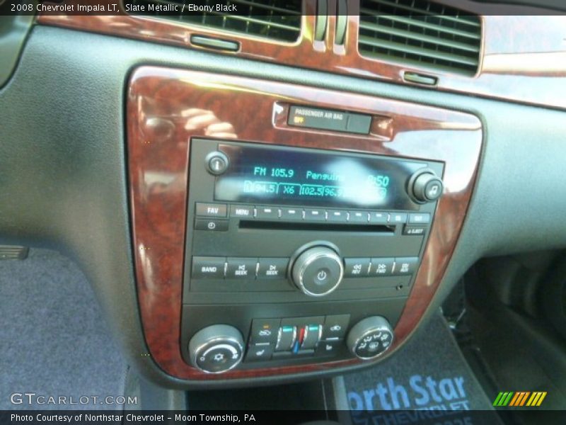 Slate Metallic / Ebony Black 2008 Chevrolet Impala LT