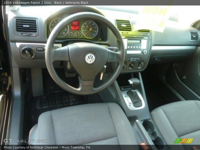 Black / Anthracite Black 2008 Volkswagen Rabbit 2 Door