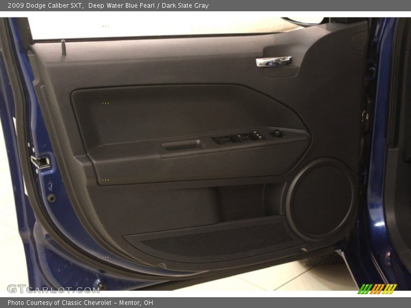 Deep Water Blue Pearl / Dark Slate Gray 2009 Dodge Caliber SXT