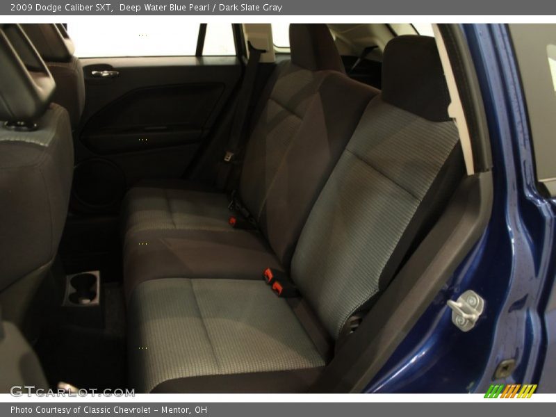 Deep Water Blue Pearl / Dark Slate Gray 2009 Dodge Caliber SXT