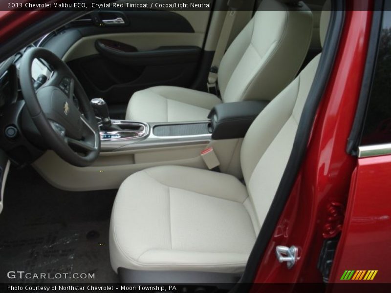 Crystal Red Tintcoat / Cocoa/Light Neutral 2013 Chevrolet Malibu ECO