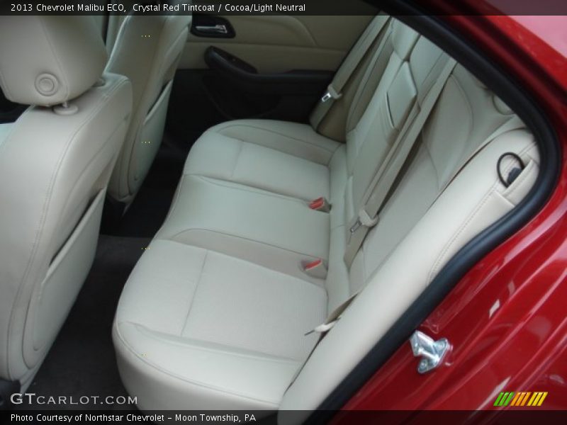Crystal Red Tintcoat / Cocoa/Light Neutral 2013 Chevrolet Malibu ECO