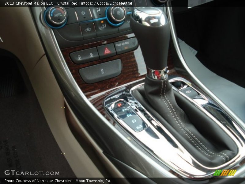 Crystal Red Tintcoat / Cocoa/Light Neutral 2013 Chevrolet Malibu ECO