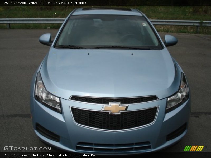 Ice Blue Metallic / Jet Black 2012 Chevrolet Cruze LT