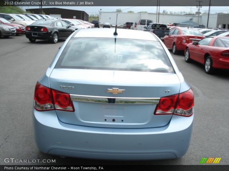 Ice Blue Metallic / Jet Black 2012 Chevrolet Cruze LT