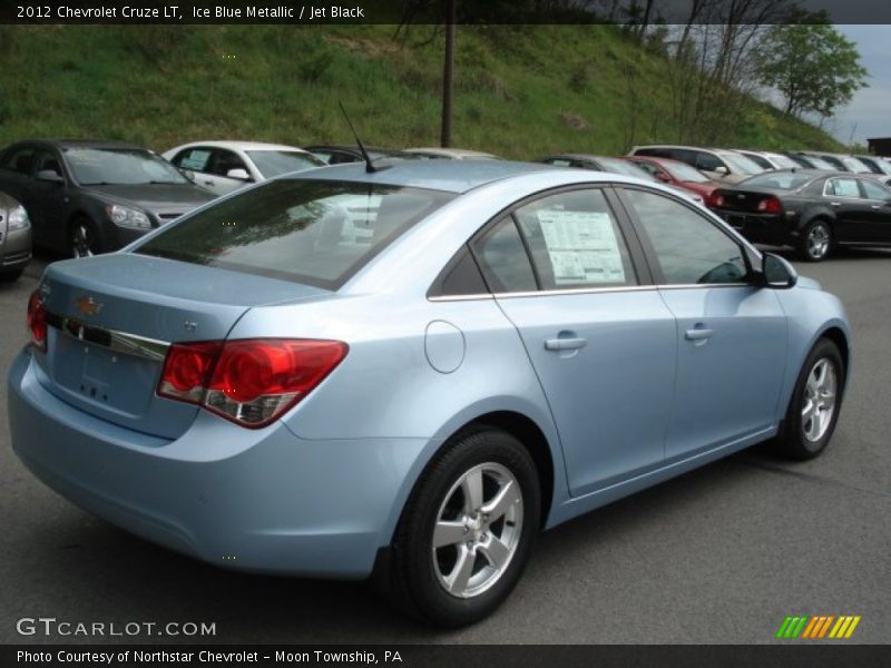 Ice Blue Metallic / Jet Black 2012 Chevrolet Cruze LT