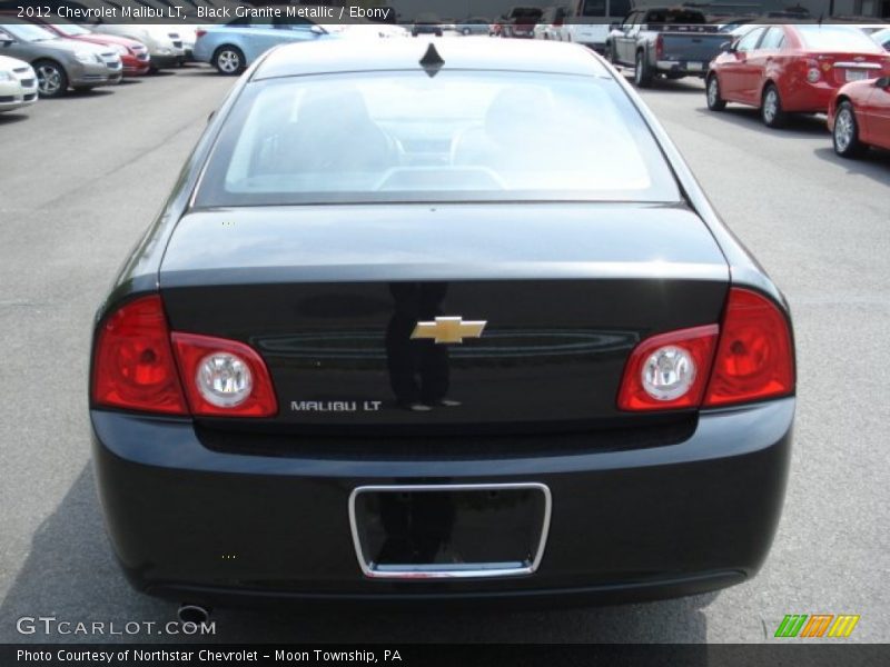 Black Granite Metallic / Ebony 2012 Chevrolet Malibu LT