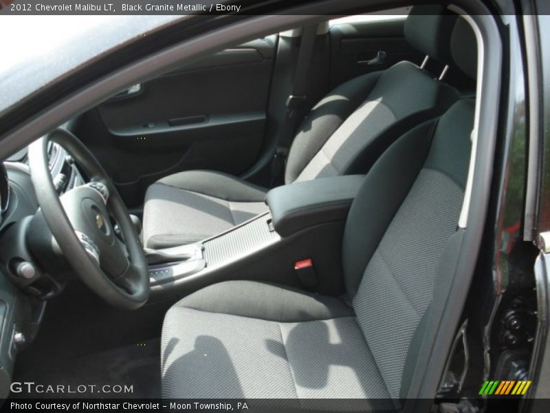Black Granite Metallic / Ebony 2012 Chevrolet Malibu LT