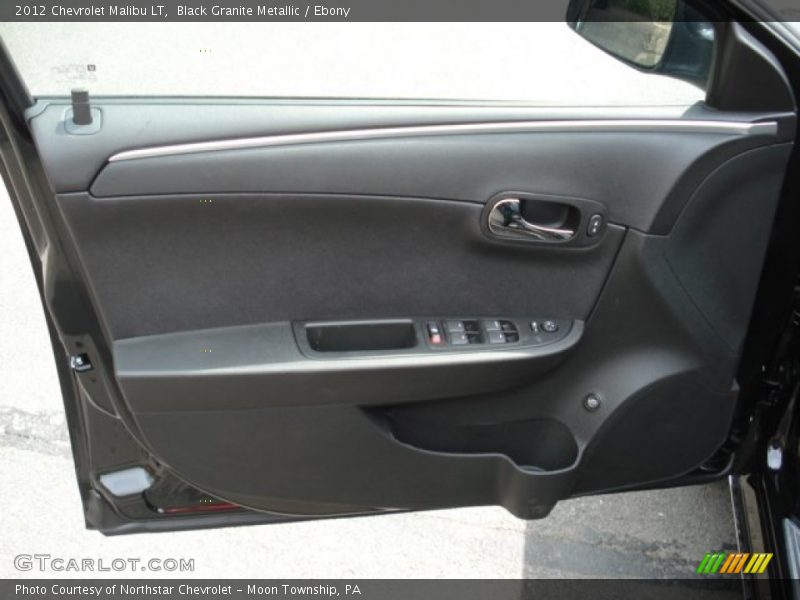 Black Granite Metallic / Ebony 2012 Chevrolet Malibu LT
