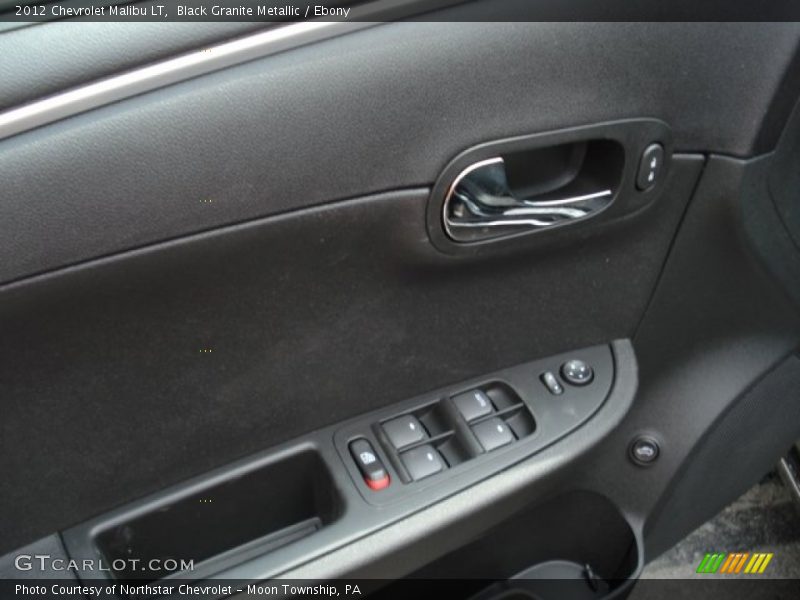 Black Granite Metallic / Ebony 2012 Chevrolet Malibu LT