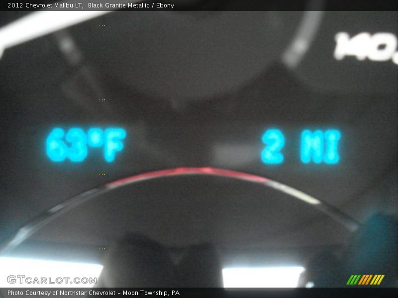 Black Granite Metallic / Ebony 2012 Chevrolet Malibu LT