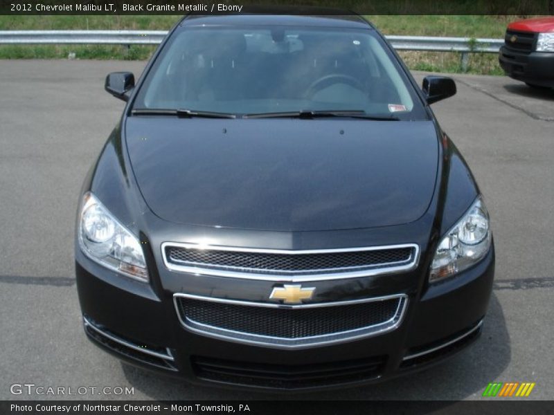 Black Granite Metallic / Ebony 2012 Chevrolet Malibu LT