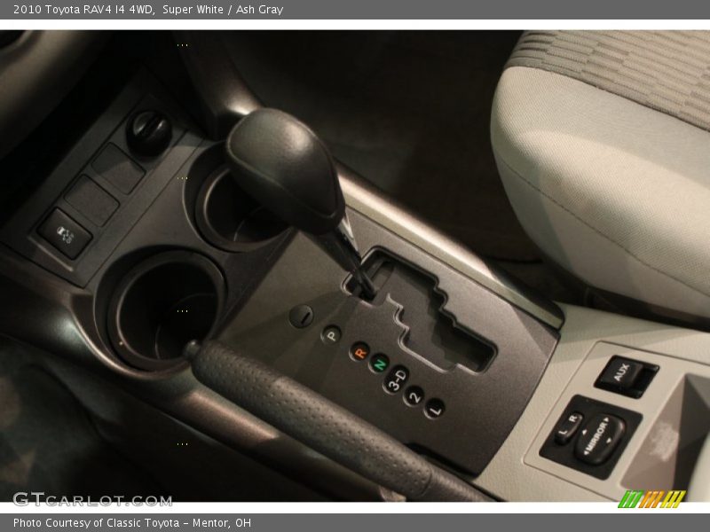 Super White / Ash Gray 2010 Toyota RAV4 I4 4WD