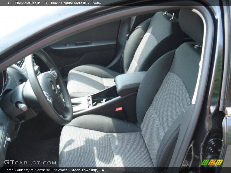Black Granite Metallic / Ebony 2012 Chevrolet Malibu LT