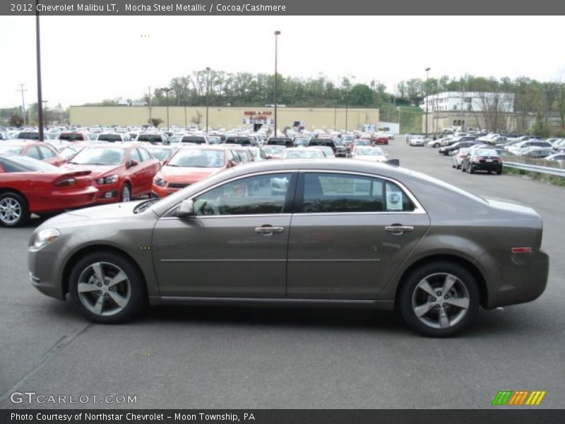 Mocha Steel Metallic / Cocoa/Cashmere 2012 Chevrolet Malibu LT