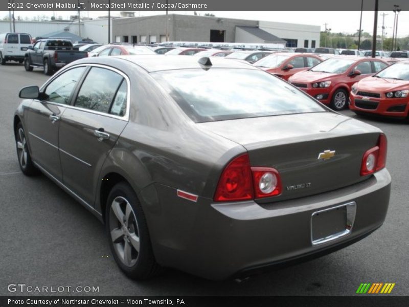 Mocha Steel Metallic / Cocoa/Cashmere 2012 Chevrolet Malibu LT