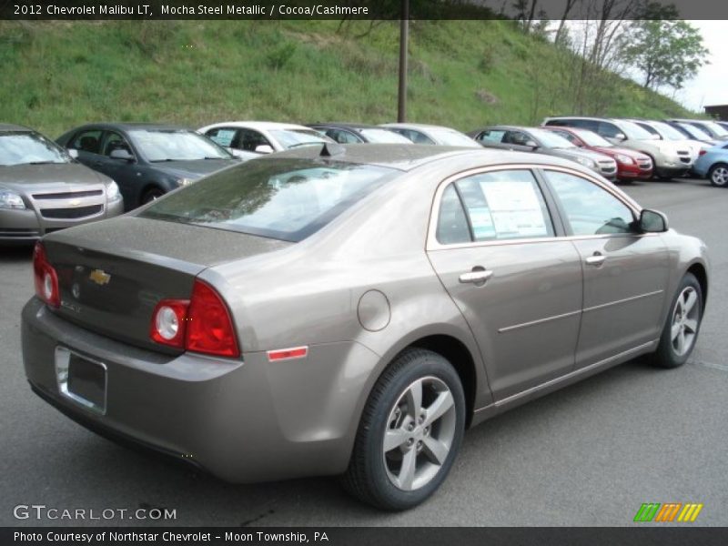 Mocha Steel Metallic / Cocoa/Cashmere 2012 Chevrolet Malibu LT