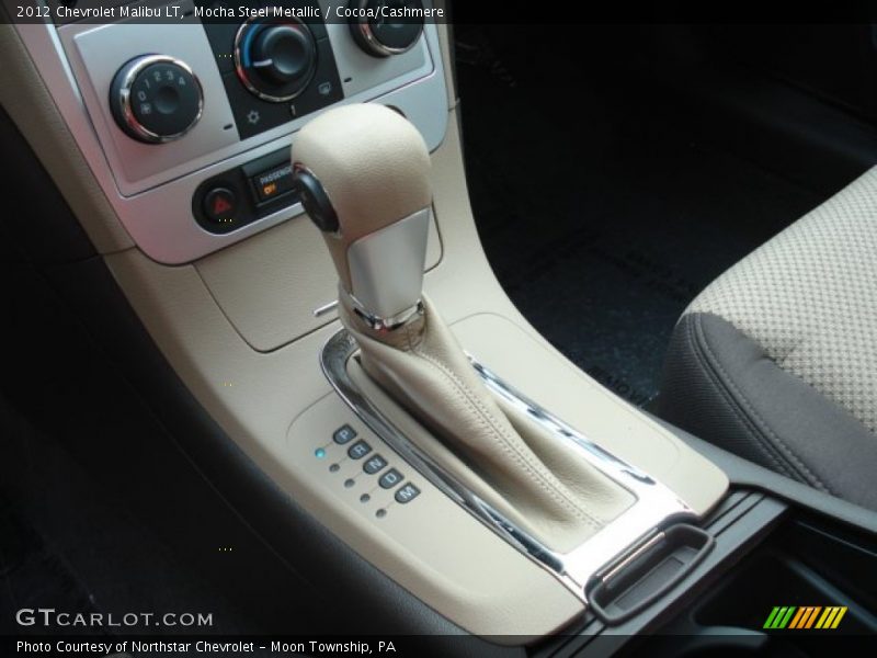 Mocha Steel Metallic / Cocoa/Cashmere 2012 Chevrolet Malibu LT