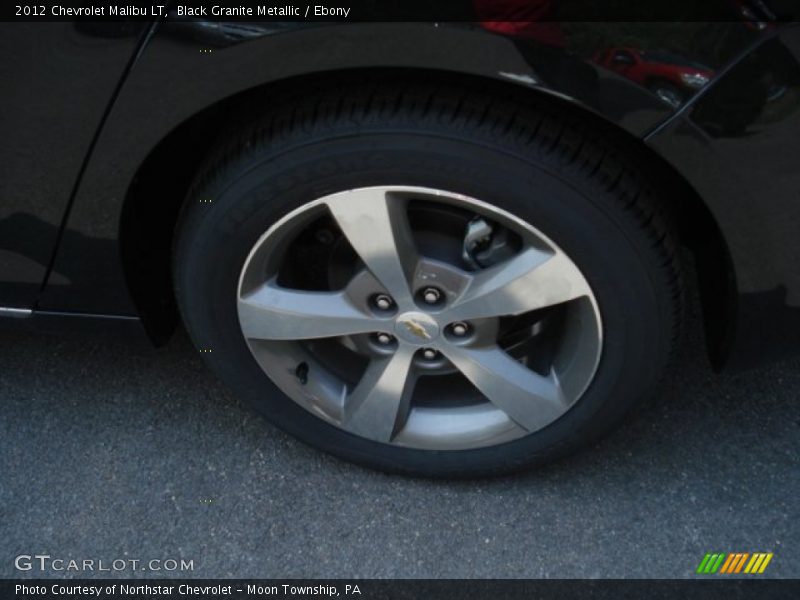 Black Granite Metallic / Ebony 2012 Chevrolet Malibu LT