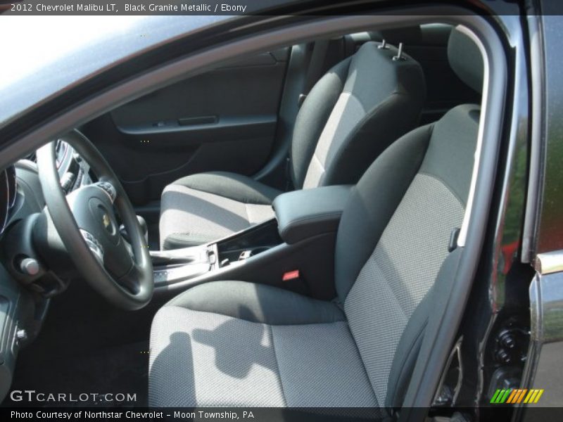Black Granite Metallic / Ebony 2012 Chevrolet Malibu LT
