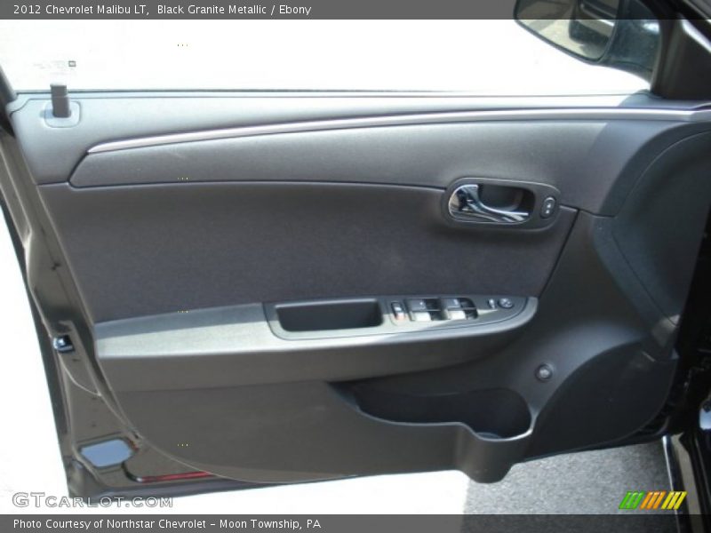 Black Granite Metallic / Ebony 2012 Chevrolet Malibu LT