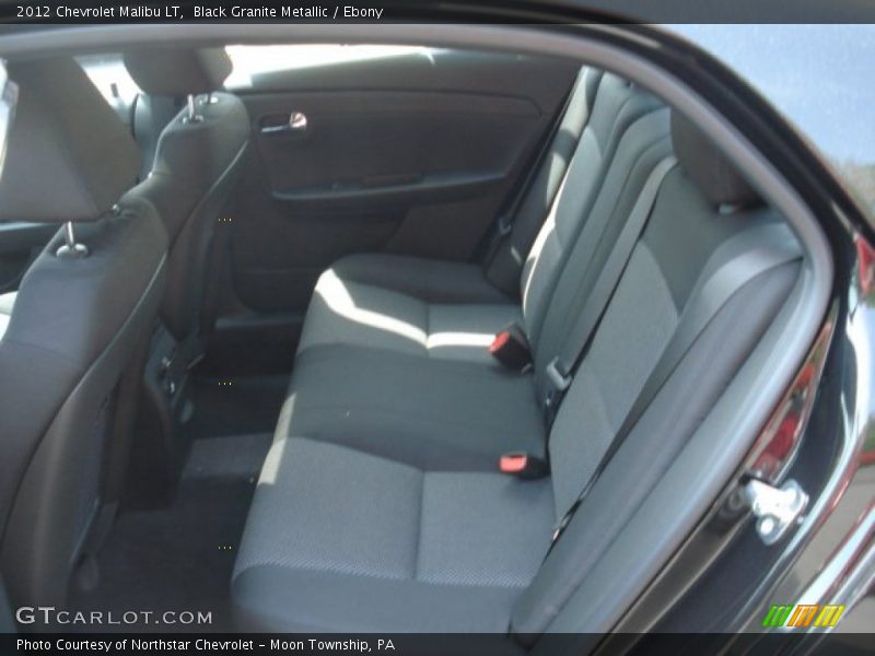 Black Granite Metallic / Ebony 2012 Chevrolet Malibu LT
