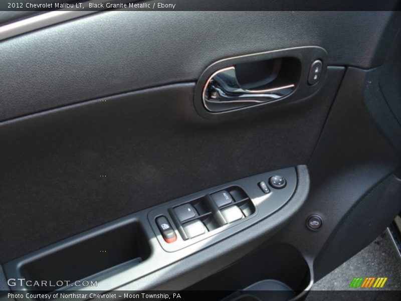 Black Granite Metallic / Ebony 2012 Chevrolet Malibu LT