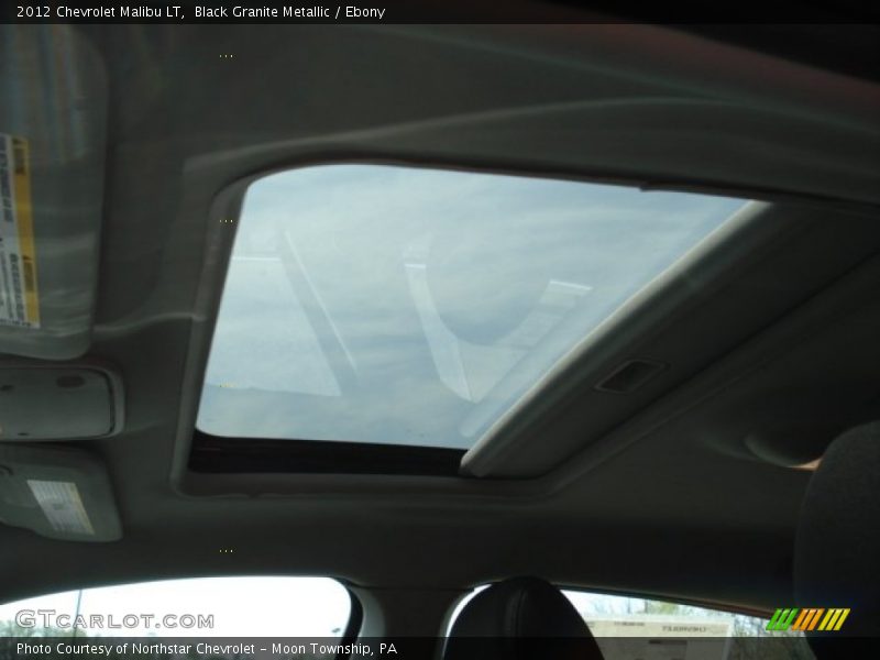 Black Granite Metallic / Ebony 2012 Chevrolet Malibu LT