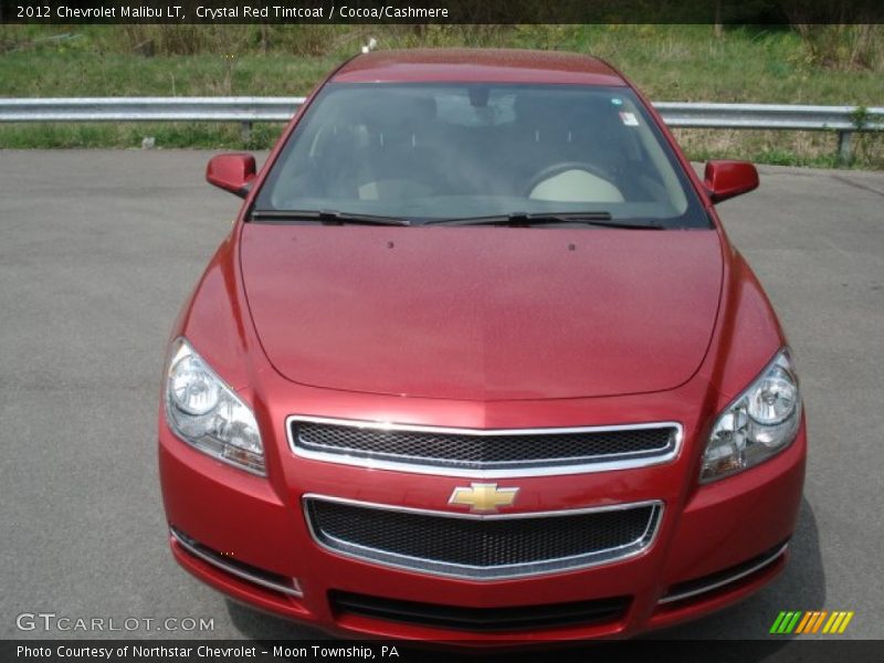 Crystal Red Tintcoat / Cocoa/Cashmere 2012 Chevrolet Malibu LT
