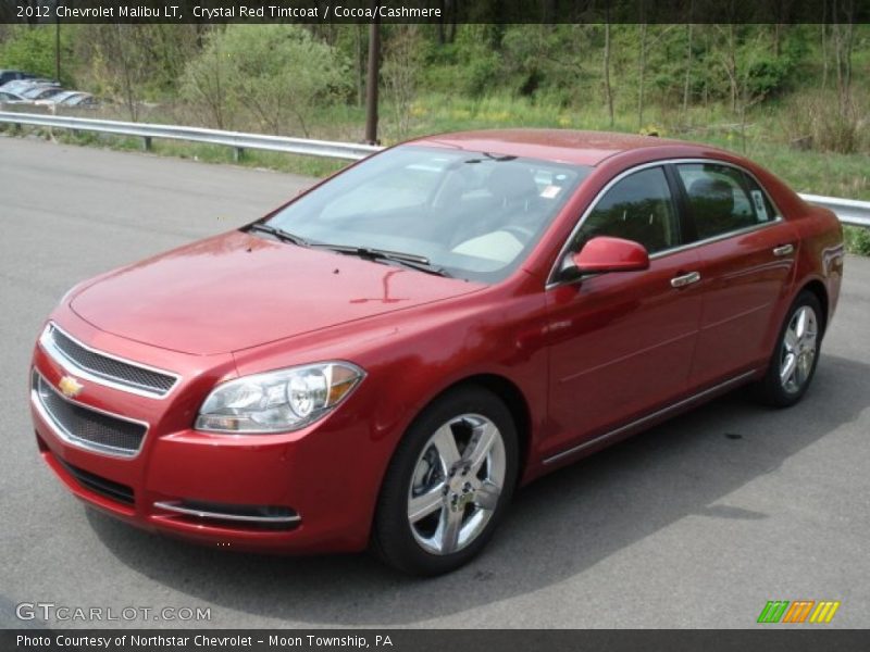 Crystal Red Tintcoat / Cocoa/Cashmere 2012 Chevrolet Malibu LT