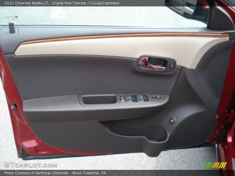 Crystal Red Tintcoat / Cocoa/Cashmere 2012 Chevrolet Malibu LT