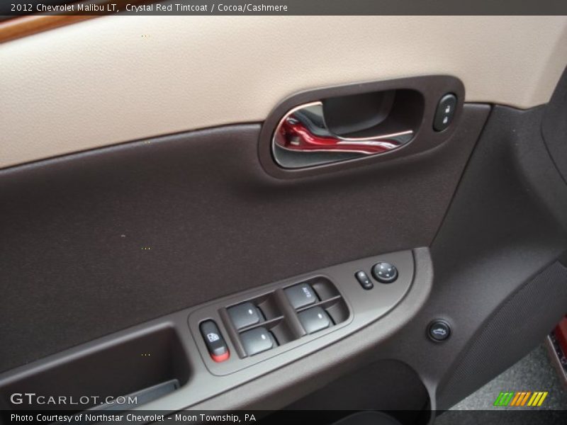 Crystal Red Tintcoat / Cocoa/Cashmere 2012 Chevrolet Malibu LT