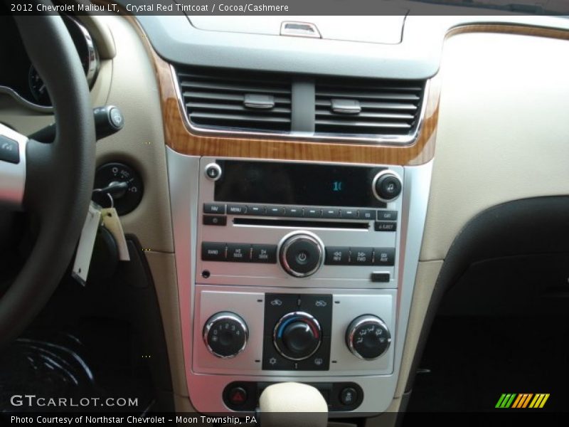 Crystal Red Tintcoat / Cocoa/Cashmere 2012 Chevrolet Malibu LT
